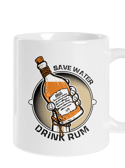 Save water klasický hrnček White