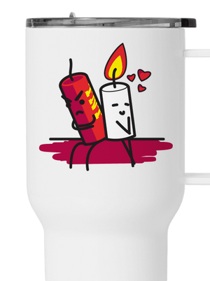 TNT termohrnček White