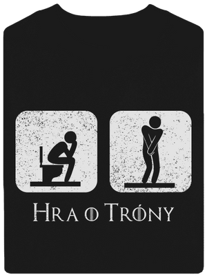 Hra o trůny unisex mikina bez kapucne Black