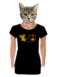 dámske tričko s lemom