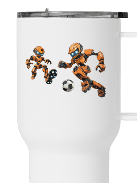 AI futbal termohrnček White