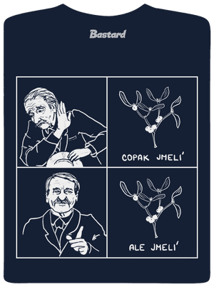 Cimrman: Copak jmelí pánske tričko Navy