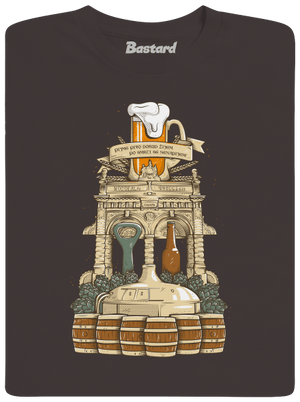 Pivný oltár pánske dlhý rukáv Bear Brown