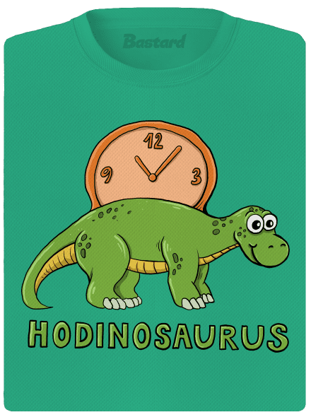 Hodinosaurus dámske športové tričko Mint Mal