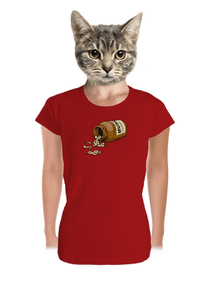 Music Pills dámske tričko prémium Red Mal