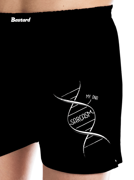 Sarcasm pánske trenky Black