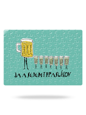 Ja a sedem trpaslíkov puzzle White