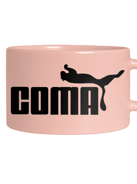 Coma hrnček makronka Pink Macaron