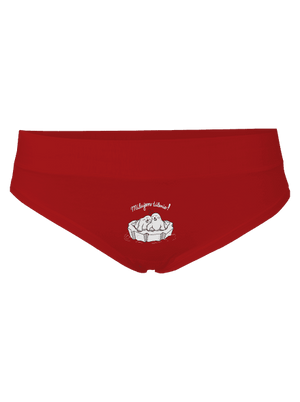 Milujem túlenie dámske nohavičky Red Mal