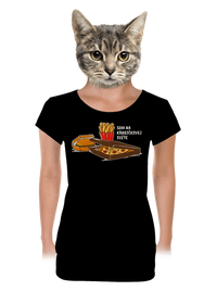 dámske tričko s lemom