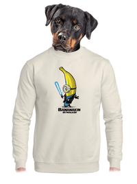 unisex mikina bez kapucne