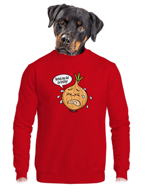 unisex mikina bez kapucne