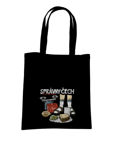 Správny Čech taška Black