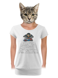 dámske tričko s lemom