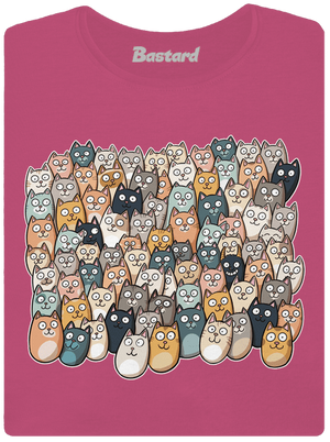 Nájdi čerta dámske tričko prémium Magenta