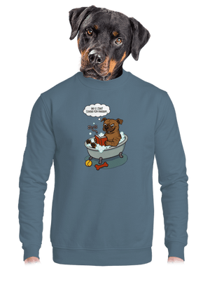 unisex mikina bez kapucne