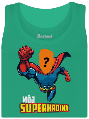 Môj superhrdina dámske tielko klasické Mint Mal
