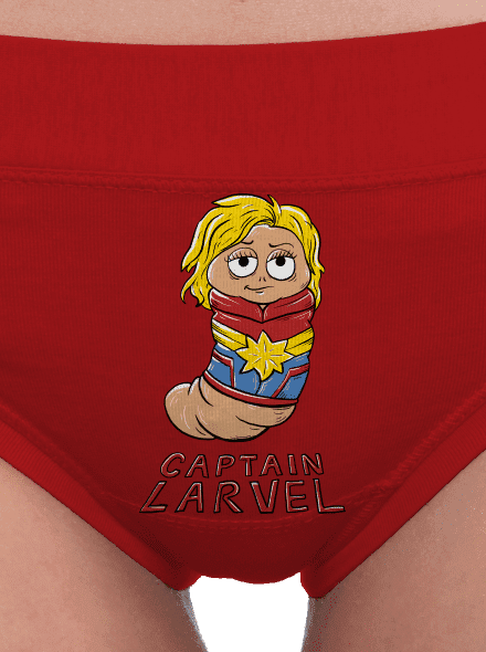 Captain Larvel dámske nohavičky Red Mal