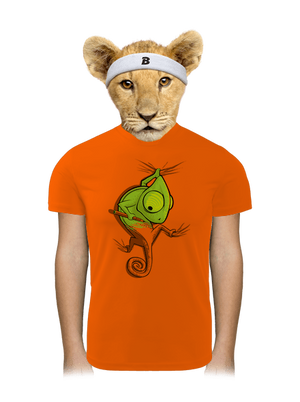 Zmizík detské športové tričko Neon Orange