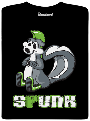 Spunk pánske tričko Black