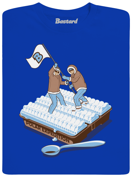 Polárna expedícia detské tričko Royal Blue