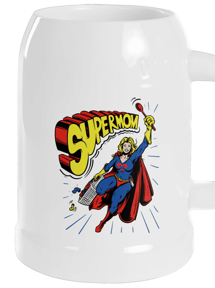 Supermom polliter White
