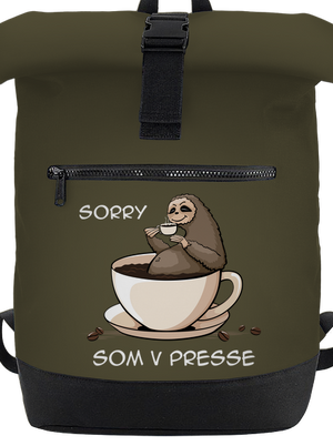 V presse batoh Military Green