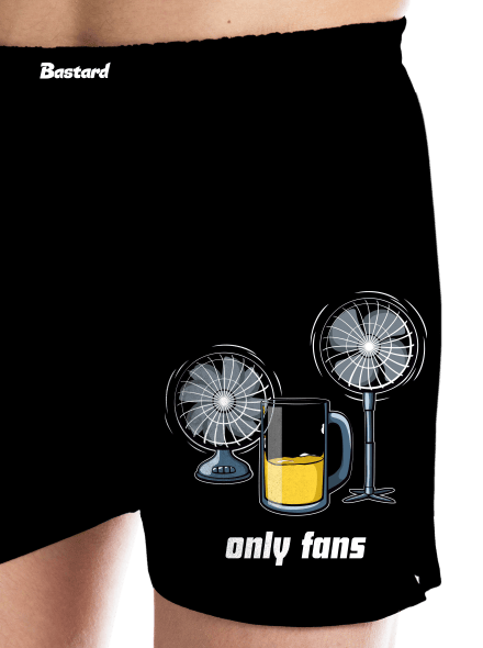Only fans pánske trenky Black