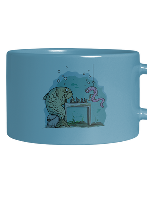 Zase neberú hrnček makronka Blue Macaron