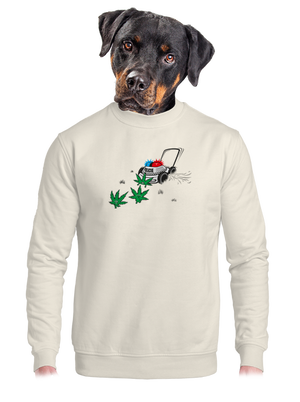 unisex mikina bez kapucne