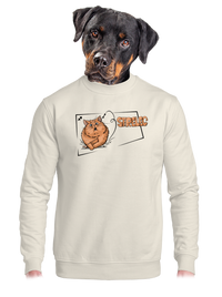 unisex mikina bez kapucne