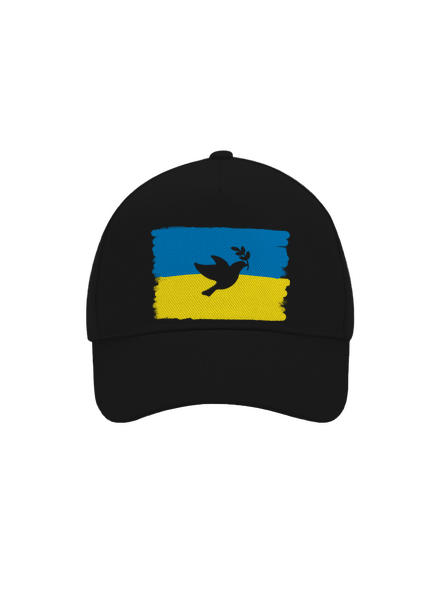 Ukrajina - Holubica šiltovka baseballka Black