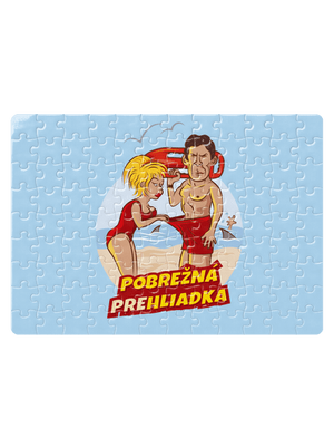 Pobrežná prehliadka puzzle White