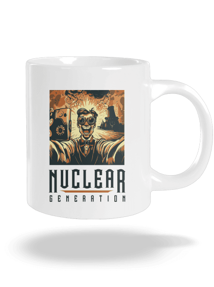 Nuclear generation veľký hrnček White