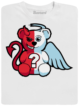 Anjel vs. diabol detské tričko White