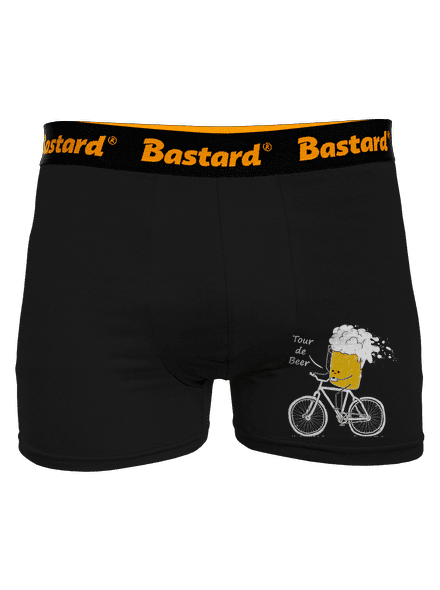 Tour de beer boxerky Black