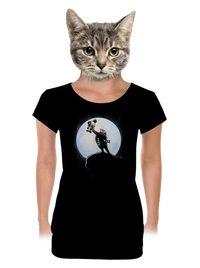 dámske tričko s lemom