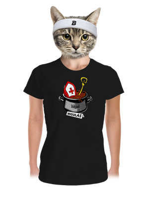 Miguláš dámske športové tričko Black