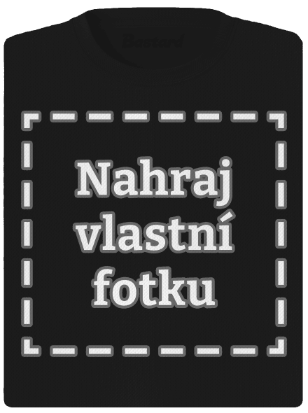 Vlastná potlač dámske športové tričko Black