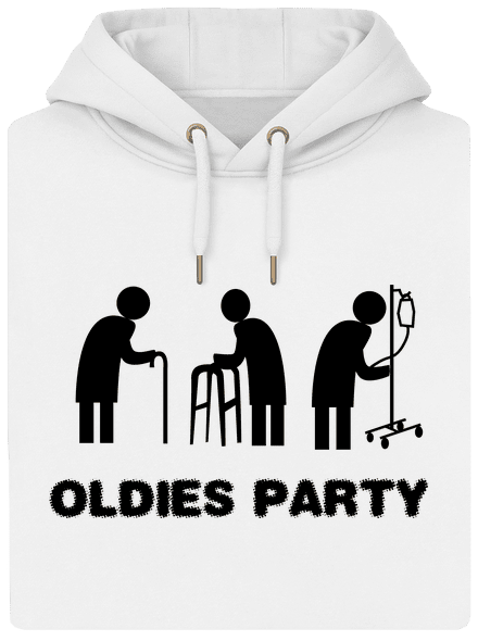 Oldies party unisex mikina premium Snowwhite