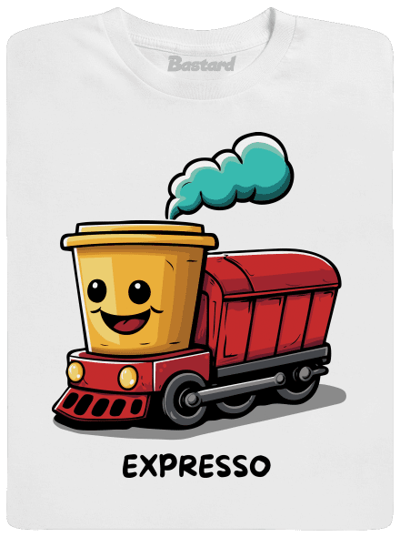 Expresso pánske dlhý rukáv White