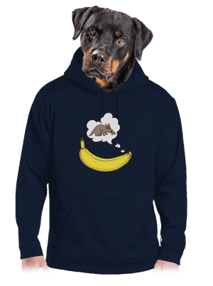 Samica hrabáča pánska mikina klokanka Navy