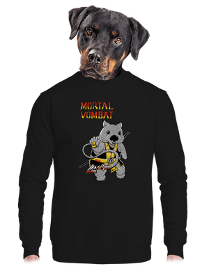 unisex mikina bez kapucne