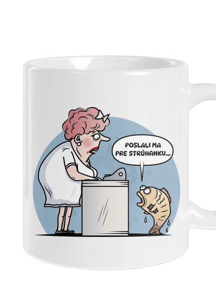 Strúhanka klasický hrnček White