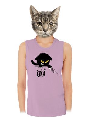 Čičina dámske tielko voľné Lilac