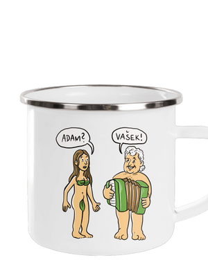 Eva a Vašek plecháčik White