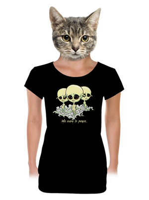 dámske tričko s lemom