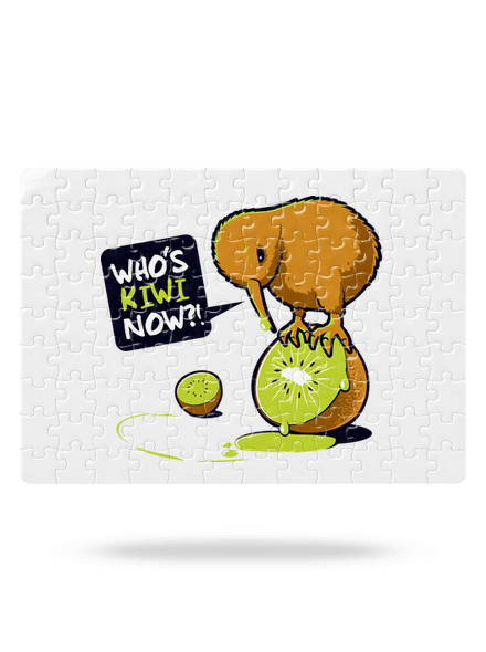 Kiwi puzzle White
