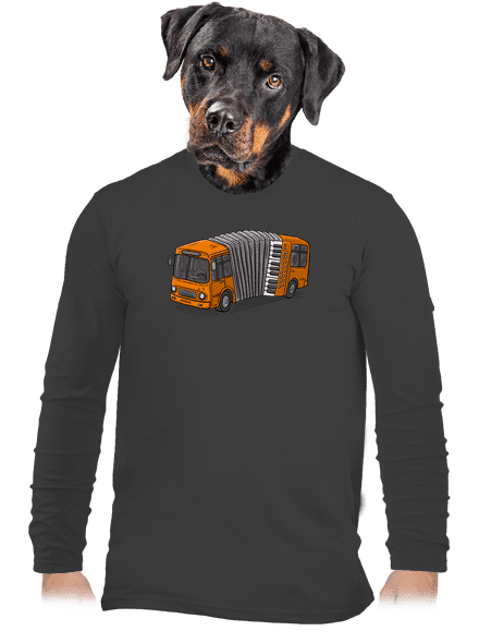 Harmonika pánske dlhý rukáv Dark Grey