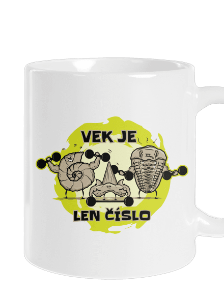 Vek je len číslo klasický hrnček White